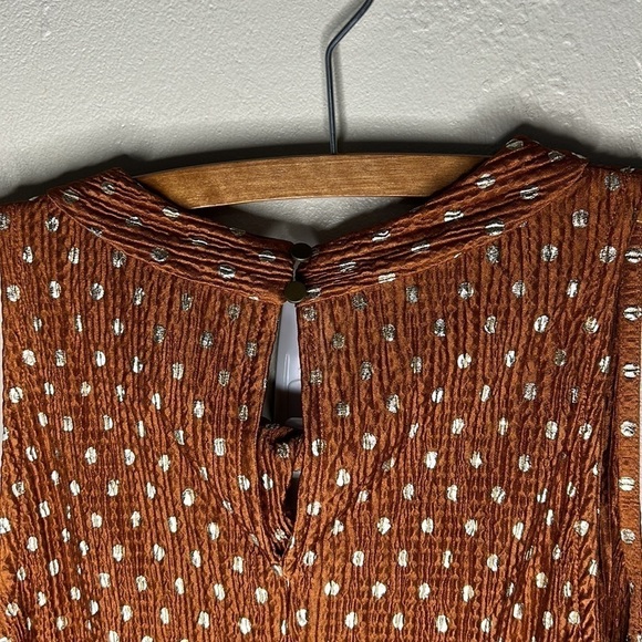 ANTHROPOLOGIE Lennox Polka Dot Halter Top Size XS - Picture 5 of 16